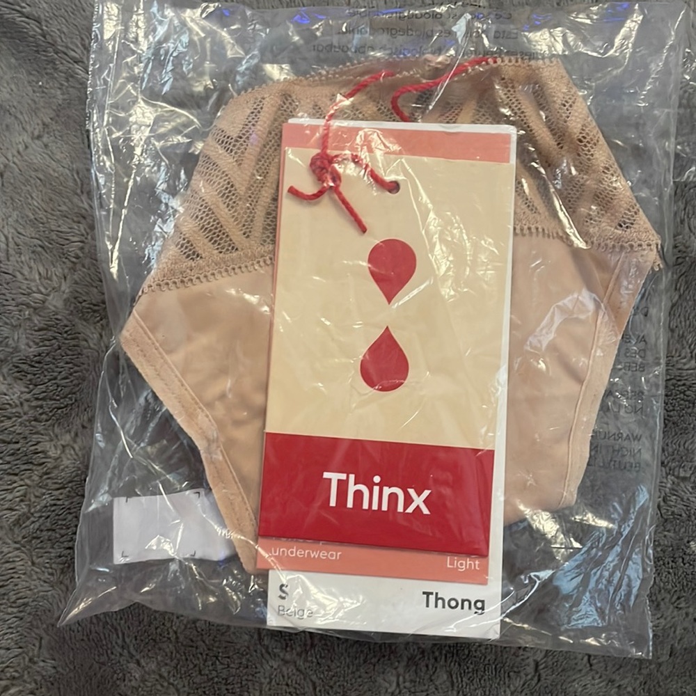 Thinx thong (beige)